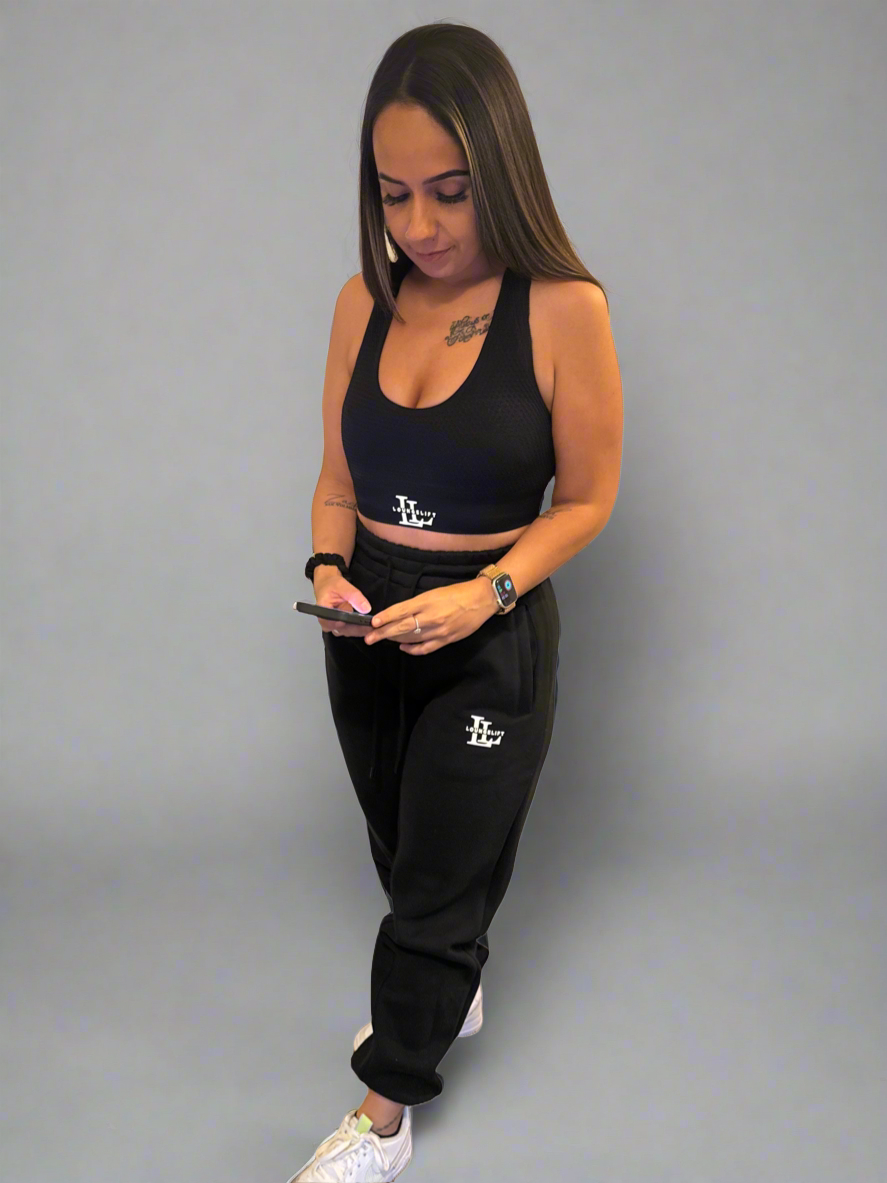 HIGH IMPACT SPORTS BRA - BLACK