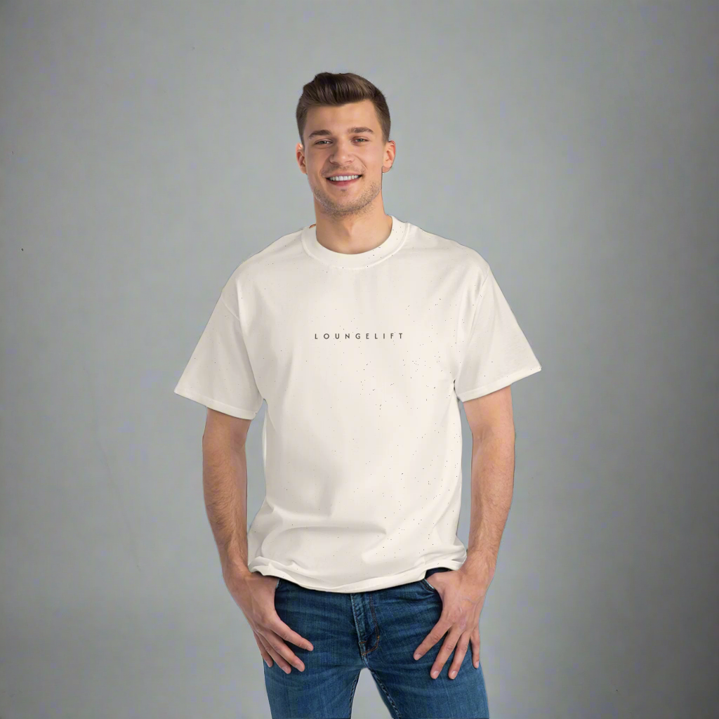 LOUNGELIFT Oversized Drop Shoulder Boyfriend Tee