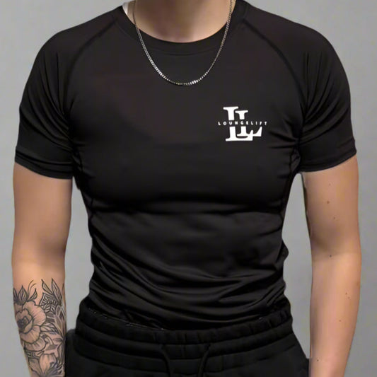 Unisex Compression Tshirt. Tight fitting, breathable, quick dry, 4 way stretch